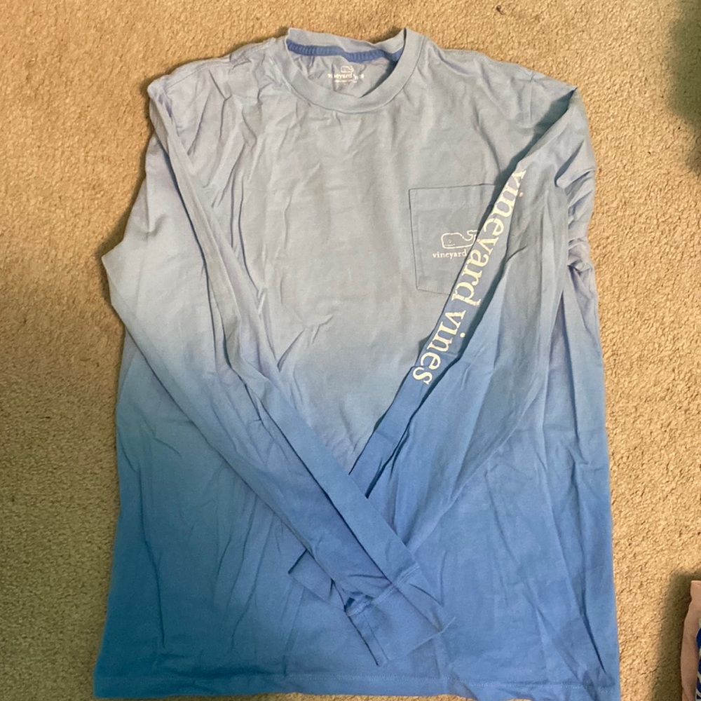 Ombré Vineyard Vines Long Sleeve Shirt